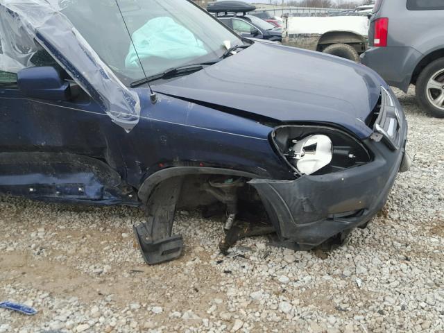 SHSRD78803U102525 - 2003 HONDA CR-V EX BLUE photo 9