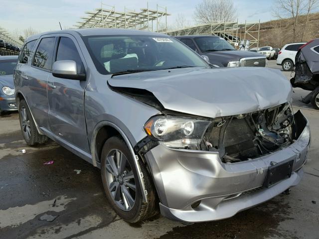 1C4RDJAG1DC698149 - 2013 DODGE DURANGO SX SILVER photo 1