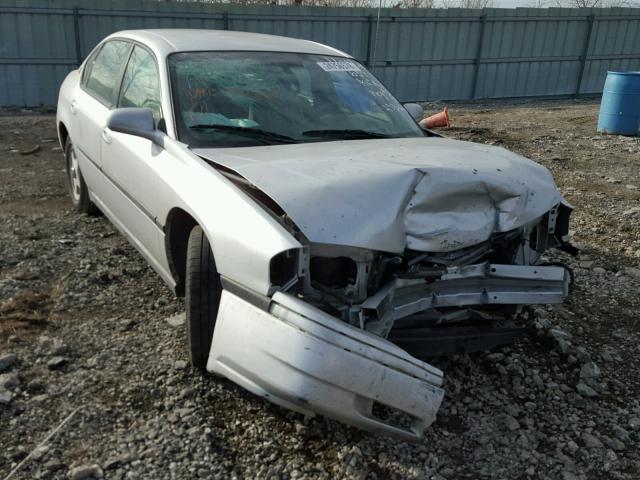 2G1WF52E949233068 - 2004 CHEVROLET IMPALA SILVER photo 1