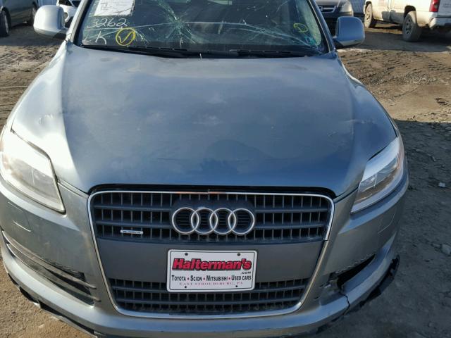 WA1BY74L97D045823 - 2007 AUDI Q7 3.6 QUA BLUE photo 7