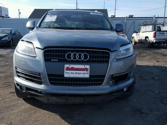 WA1BY74L97D045823 - 2007 AUDI Q7 3.6 QUA BLUE photo 9