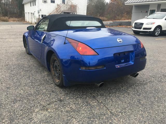 JN1AZ36A44T011005 - 2004 NISSAN 350Z ROADS BLUE photo 3