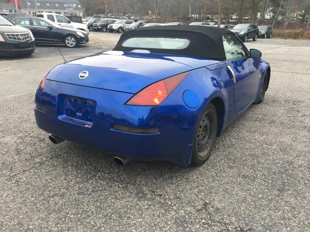 JN1AZ36A44T011005 - 2004 NISSAN 350Z ROADS BLUE photo 4