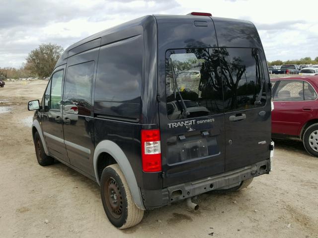 NM0KS9BN7AT021487 - 2010 FORD TRANSIT CO BLACK photo 3