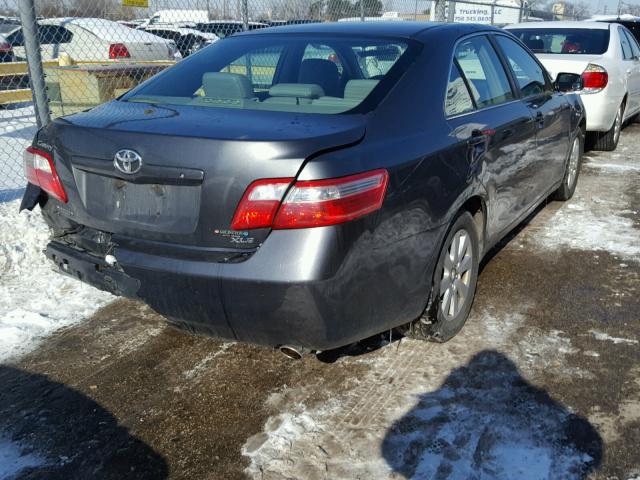 4T1BK46K97U502099 - 2007 TOYOTA CAMRY NEW GRAY photo 4