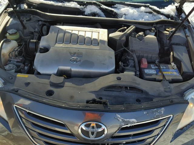 4T1BK46K97U502099 - 2007 TOYOTA CAMRY NEW GRAY photo 7