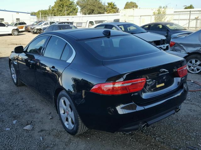 SAJAR4BG9HA967502 - 2017 JAGUAR XE BASE BLACK photo 3