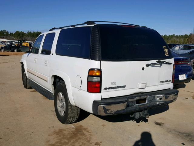 1GNEC16Z64J269149 - 2004 CHEVROLET SUBURBAN C WHITE photo 3