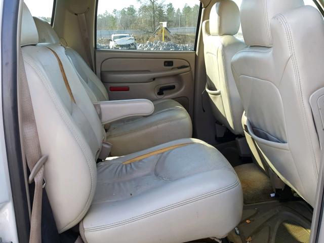 1GNEC16Z64J269149 - 2004 CHEVROLET SUBURBAN C WHITE photo 6