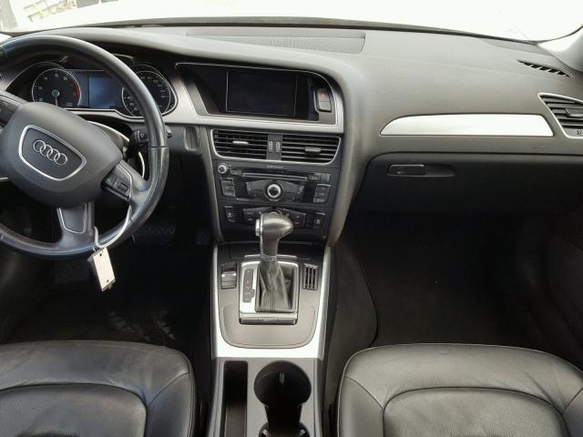 WAUAFAFL0DN046802 - 2013 AUDI A4 PREMIUM GRAY photo 9