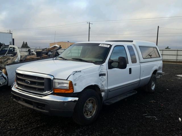 1FTNX20L3YED36991 - 2000 FORD F250 SUPER WHITE photo 2