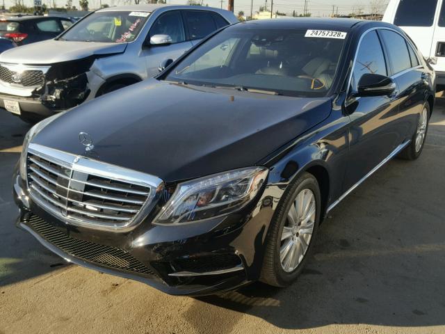 WDDUG8CB7FA156053 - 2015 MERCEDES-BENZ S 550 BLACK photo 2