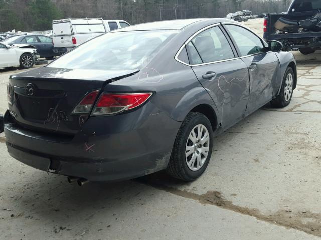 1YVHZ8BH2A5M56249 - 2010 MAZDA 6 I GRAY photo 4