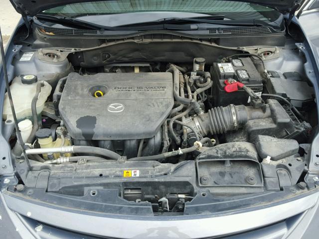 1YVHZ8BH2A5M56249 - 2010 MAZDA 6 I GRAY photo 7