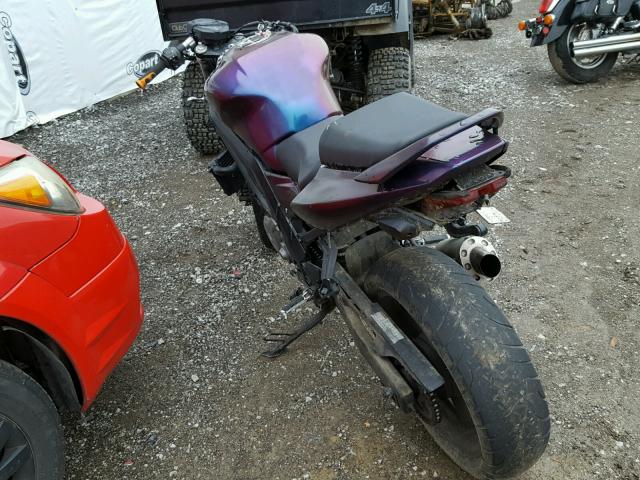 JS1VP53A332102530 - 2003 SUZUKI SV650 PURPLE photo 3