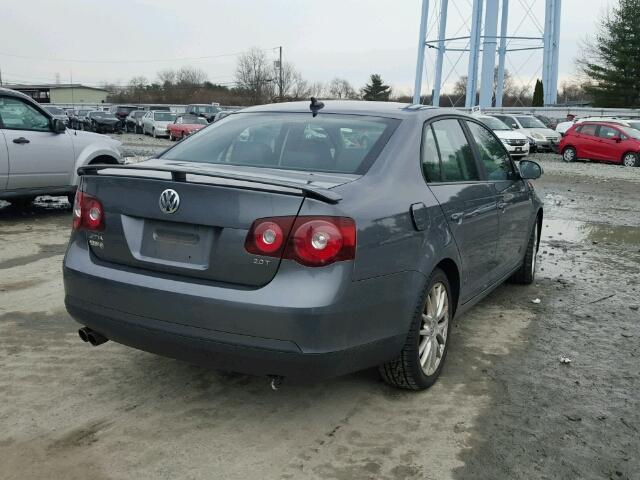 3VWRA71K48M163575 - 2008 VOLKSWAGEN JETTA WOLF GRAY photo 4