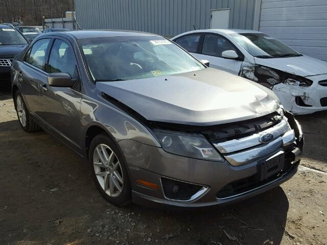 3FAHP0JAXAR172338 - 2010 FORD FUSION SEL GRAY photo 1