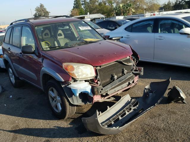 JTEHD20V750064182 - 2005 TOYOTA RAV4 RED photo 1