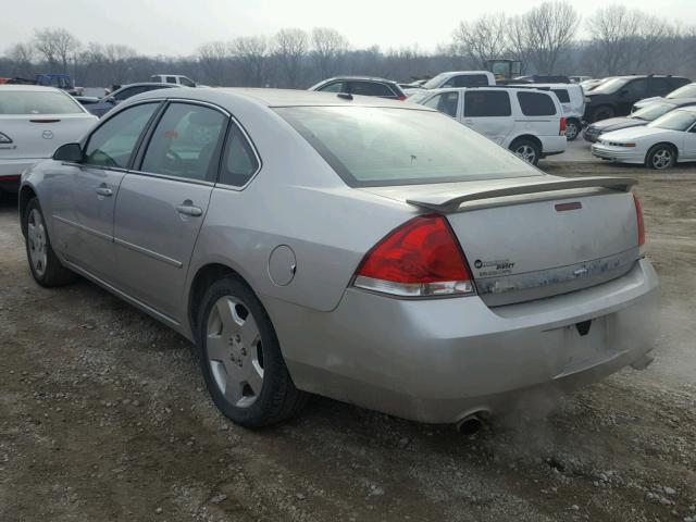 2G1WD58C469353052 - 2006 CHEVROLET IMPALA SUP 银色 照片 3