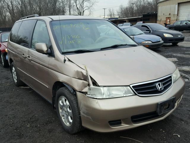 5FNRL18904B114840 - 2004 HONDA ODYSSEY EX TAN photo 1