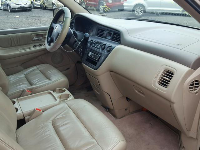 5FNRL18904B114840 - 2004 HONDA ODYSSEY EX TAN photo 5