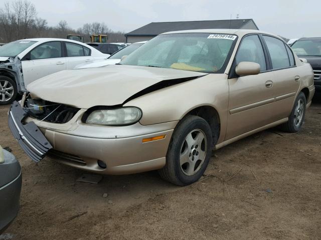 1G1NE52J43M728954 - 2003 CHEVROLET MALIBU LS GOLD photo 2