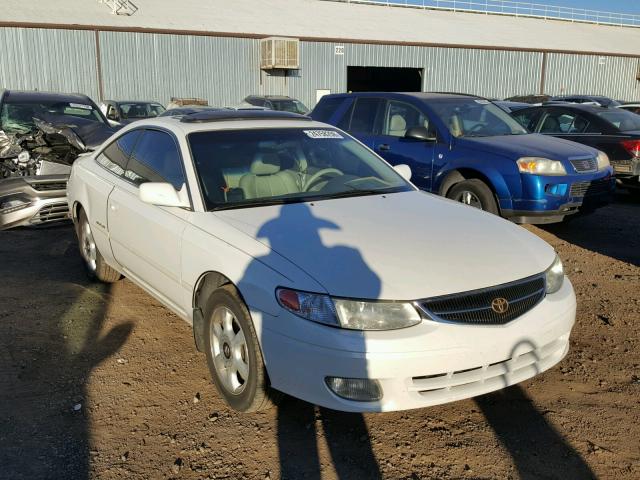 2T1CF28P8YC329782 - 2000 TOYOTA CAMRY SOLA WHITE photo 1