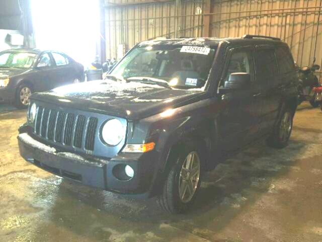 1J8FF28W87D272188 - 2007 JEEP PATRIOT SP BLUE photo 2