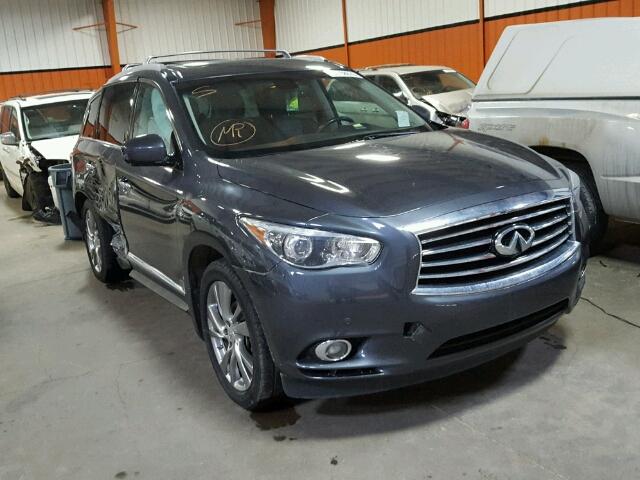 5N1AL0MM0EC502176 - 2014 INFINITI QX60 BLUE photo 1