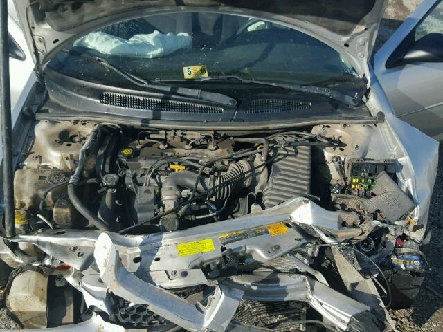 1B3EL46XX5N651785 - 2005 DODGE STRATUS SX SILVER photo 7