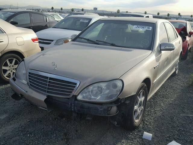 WDBNG70J23A359690 - 2003 MERCEDES-BENZ S 430 GOLD photo 2