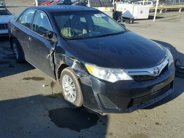 4T1BF1FK7CU032085 - 2012 TOYOTA CAMRY BASE BLACK photo 1