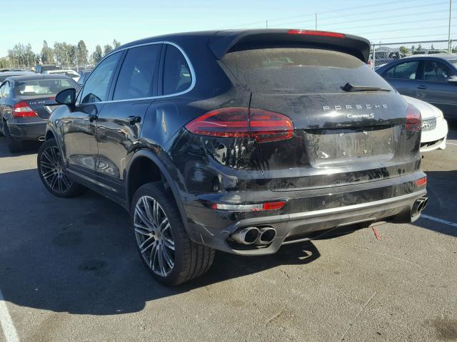 WP1AB2A27HLA50767 - 2017 PORSCHE CAYENNE S BLACK photo 3