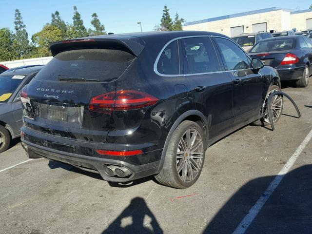 WP1AB2A27HLA50767 - 2017 PORSCHE CAYENNE S BLACK photo 4