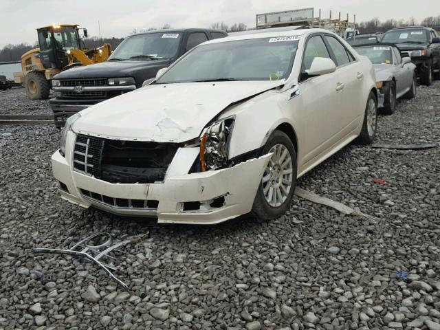 1G6DE5E54C0121738 - 2012 CADILLAC CTS LUXURY WHITE photo 2