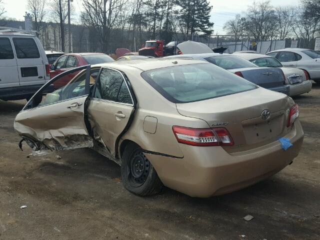 4T1BF3EK7BU127516 - 2011 TOYOTA CAMRY BASE BEIGE photo 3