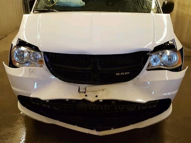 2C4JRGAG1ER116478 - 2014 RAM TRADESMAN WHITE photo 9