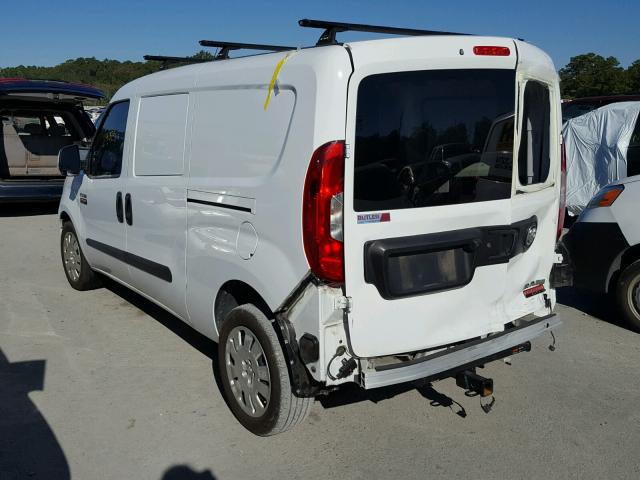 ZFBERFBTXF6A17356 - 2015 RAM PROMASTER WHITE photo 3