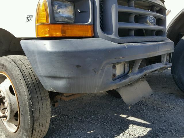 1FDXF46S9XEB25262 - 1999 FORD F450 SUPER WHITE photo 9