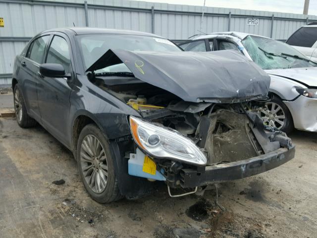 1C3CCBAB4CN282378 - 2012 CHRYSLER 200 LX BLACK photo 1