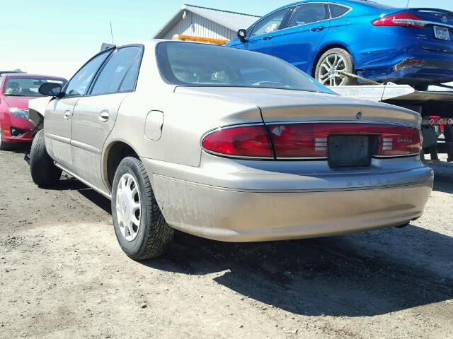 2G4WS52J931256214 - 2003 BUICK CENTURY CU BEIGE photo 3