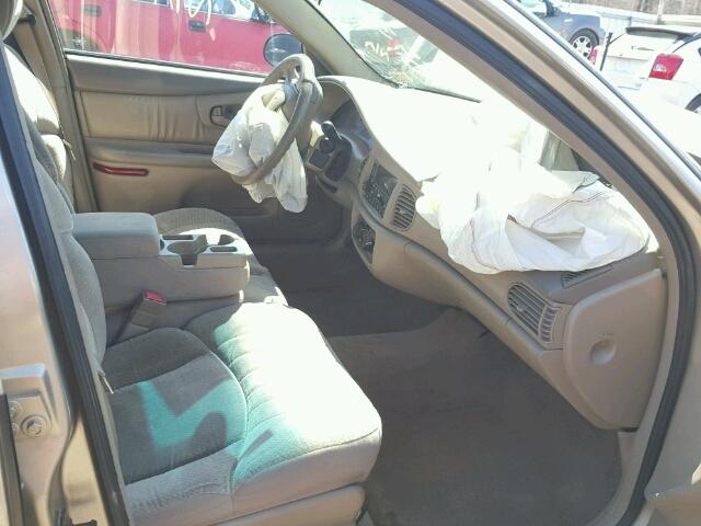 2G4WS52J931256214 - 2003 BUICK CENTURY CU BEIGE photo 5