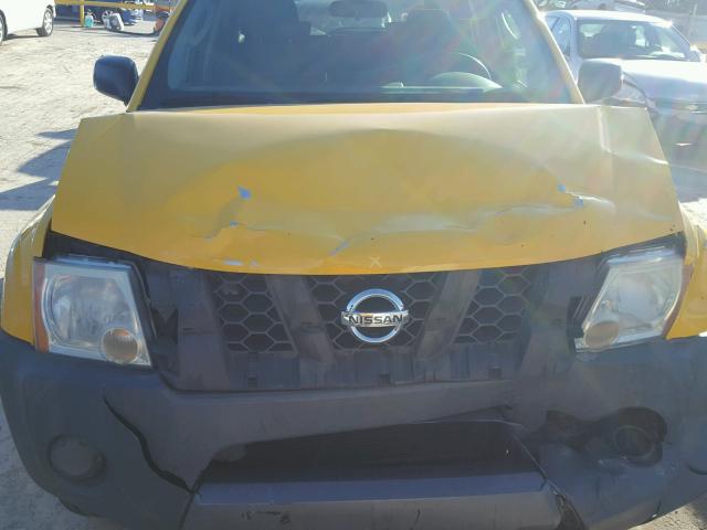 5N1AN08U66C550318 - 2006 NISSAN XTERRA OFF YELLOW photo 7