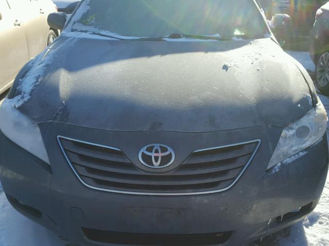 JTNBK46K173022368 - 2007 TOYOTA CAMRY NEW GRAY photo 7