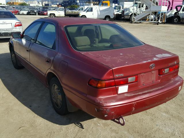 JT2BG22K9V0065086 - 1997 TOYOTA CAMRY LE RED photo 3