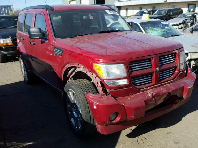 1D8GU58607W680466 - 2007 DODGE NITRO RED photo 1