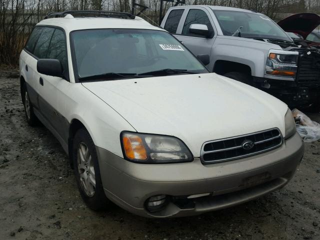 4S3BH675017612939 - 2001 SUBARU LEGACY OUT WHITE photo 1