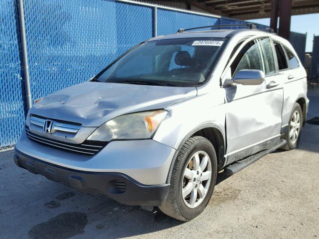 5J6RE38709L009251 - 2009 HONDA CR-V EXL SILVER photo 2