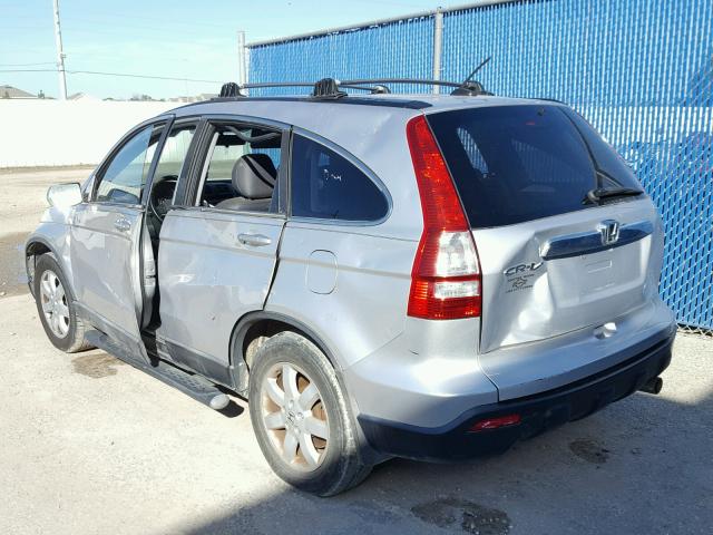 5J6RE38709L009251 - 2009 HONDA CR-V EXL SILVER photo 3