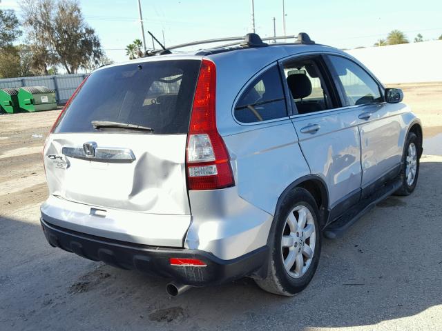 5J6RE38709L009251 - 2009 HONDA CR-V EXL SILVER photo 4